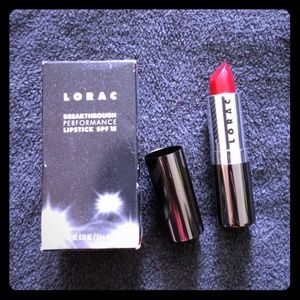 LORAC nib RED Lipstick Leading Lady